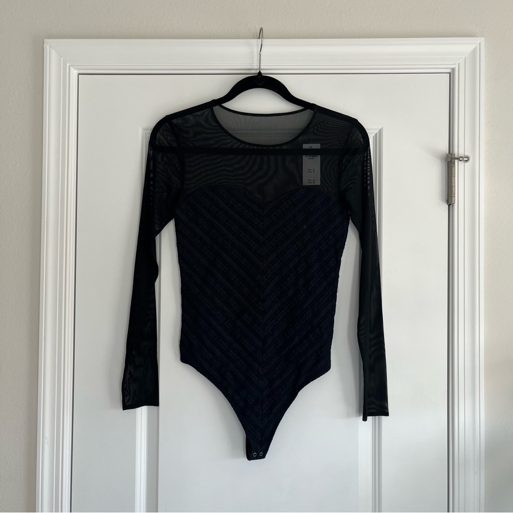 Abercrombie & Fitch Mesh bodysuit
